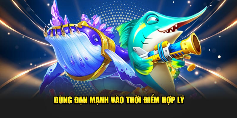 Dùng đạn mạnh vào thời điểm hợp lý